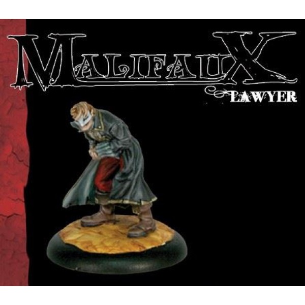 Malifaux - The Guild - Lawyer