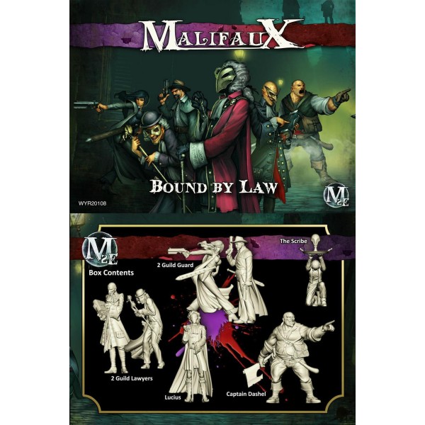 Malifaux - The Guild / Neverborn - Bound by Law - Lucius Box Set