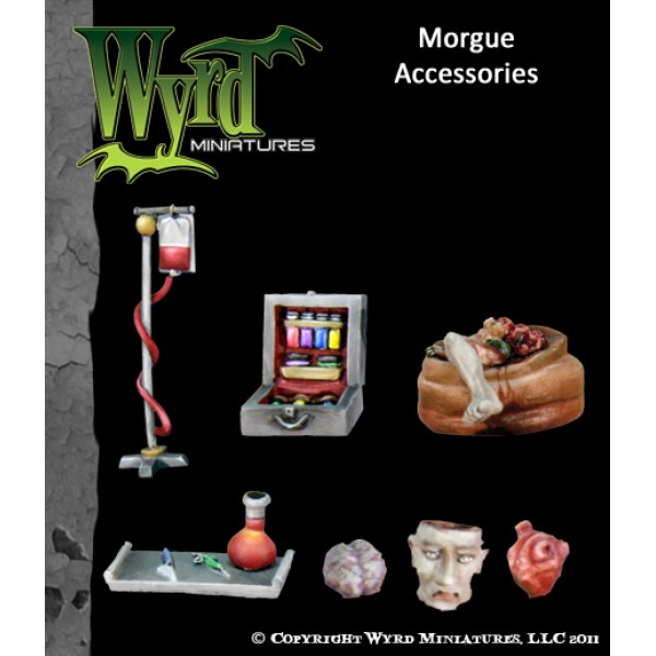 Clearance - Malifaux - Morgue Accessories