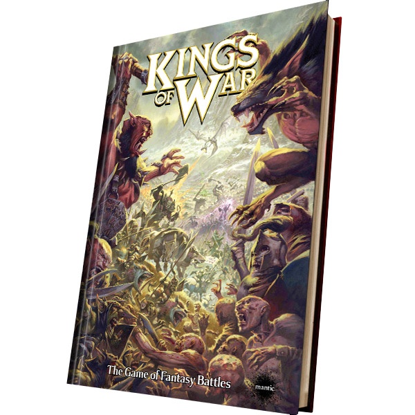 Mantic - Kings of War - 2nd edition Hardcover Rulebook (Clearance)
