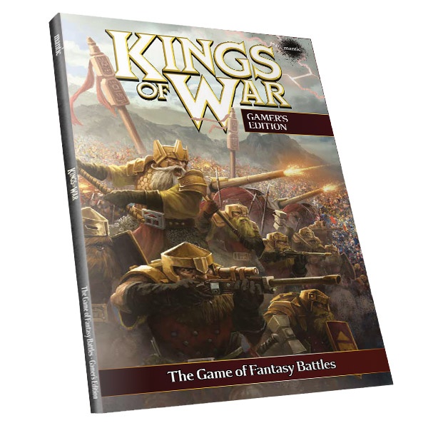 Mantic - Kings of War - 2nd Edition Softcover Rulebook (Clearance)