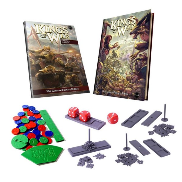 Mantic - Kings of War - 2nd Edition Deluxe Gamer's Edition ( Clearance - missing Counters )