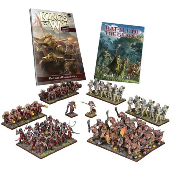 Mantic - Kings of War - The Battle of the Glades: Two Player Battle Set (Clearance)