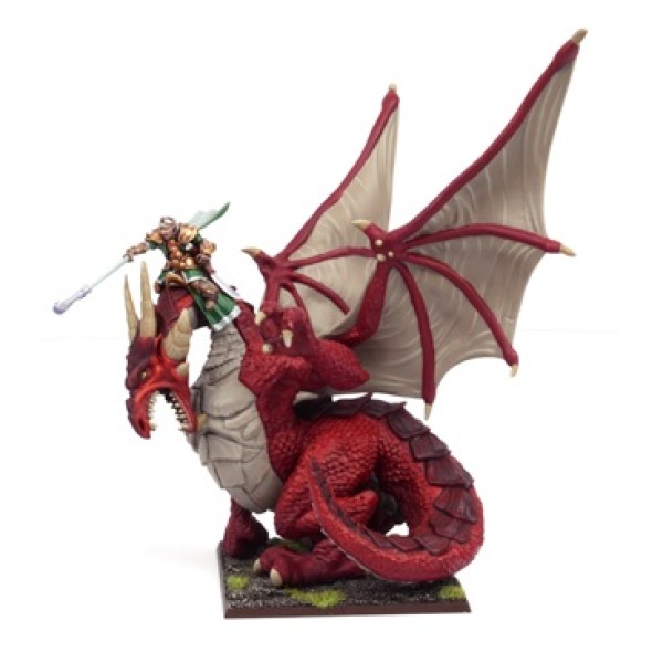 Clearance - Mantic - Kings Of War - Elf Dragon Kindred Lord