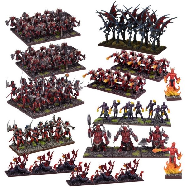 Mantic - Kings Of War - Forces of the Abyss - Mega Army