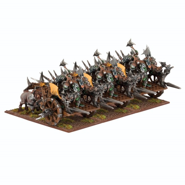 Mantic - Kings Of War - Orc Fight Wagon Regiment