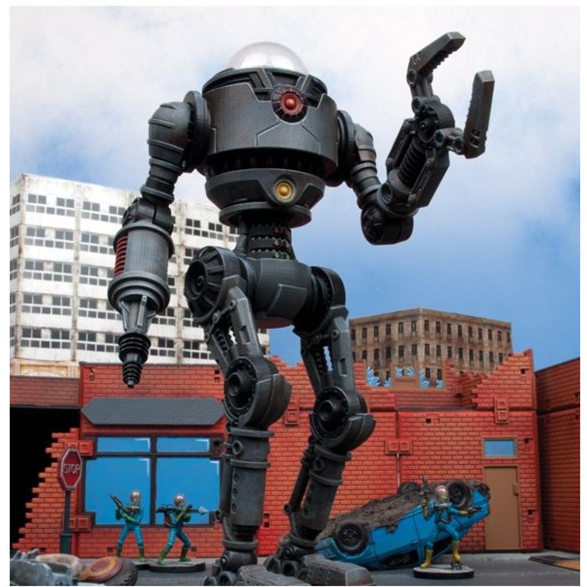 Про огромный робот. Джаинт робот. Mars Attacks giant Robot. Giant Robot BGS. Гигантский огромный роботы.