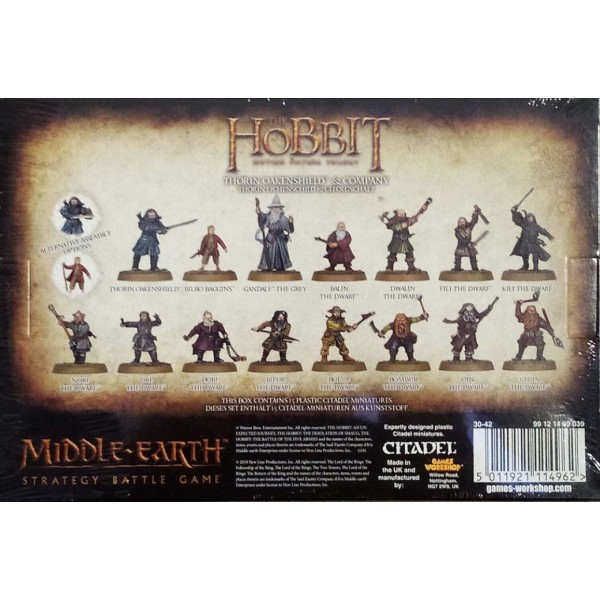 Middle-Earth Strategy Battle Game - Thorin Oakenshield and Company