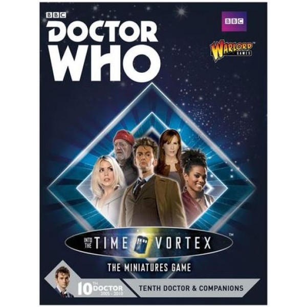 The Dr Who Miniatures Game - Tenth Doctor and Companions Set