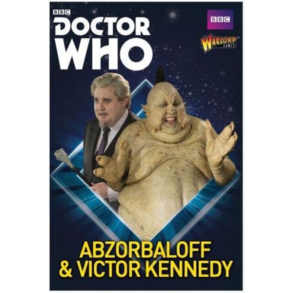 The Dr Who Miniatures Game - Abzorbaloff & Victor Kennedy