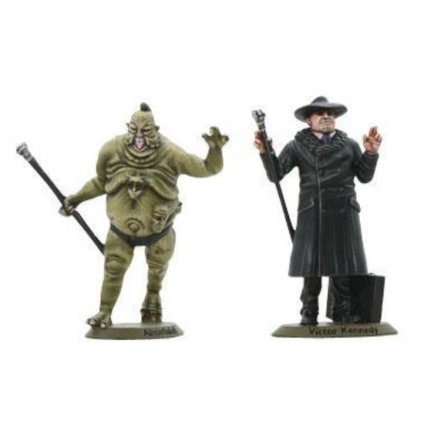 The Dr Who Miniatures Game - Abzorbaloff & Victor Kennedy
