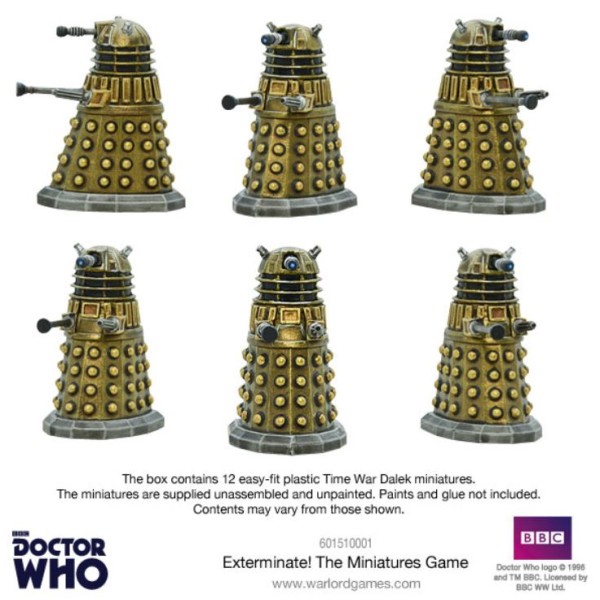 Exterminate! - The Dr Who Miniatures Game - Core set