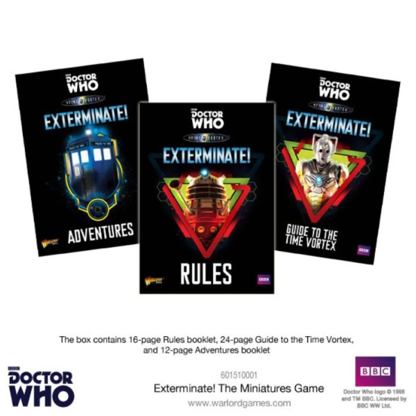 Exterminate! - The Dr Who Miniatures Game - Core set