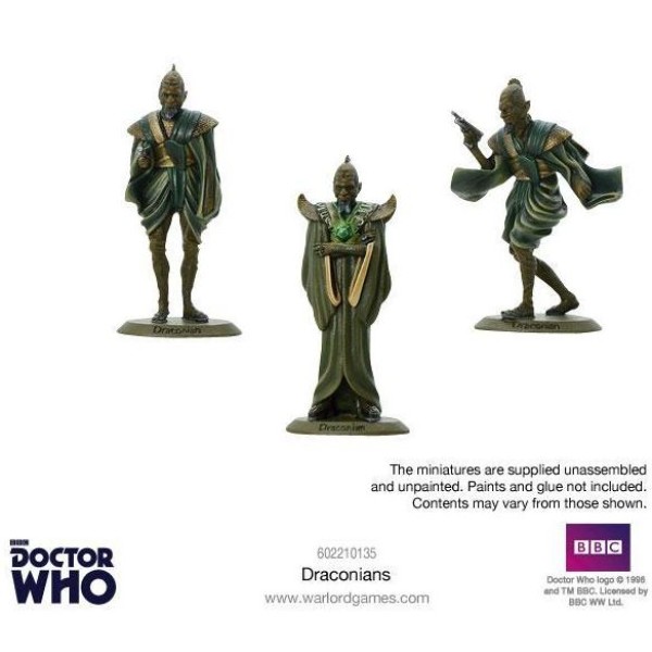 The Dr Who Miniatures Game - Draconians