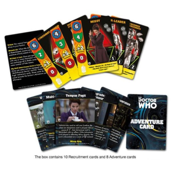 The Dr Who Miniatures Game - Missy & The Cybermen