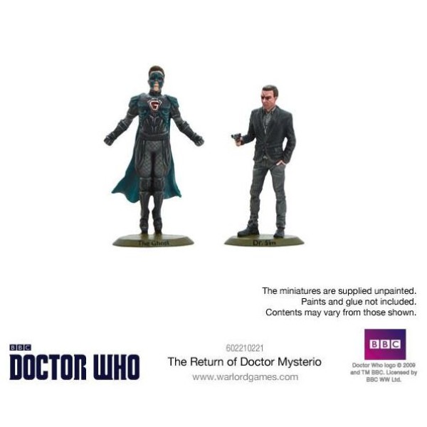 The Dr Who Miniatures Game - The Return of Doctor Mysterio