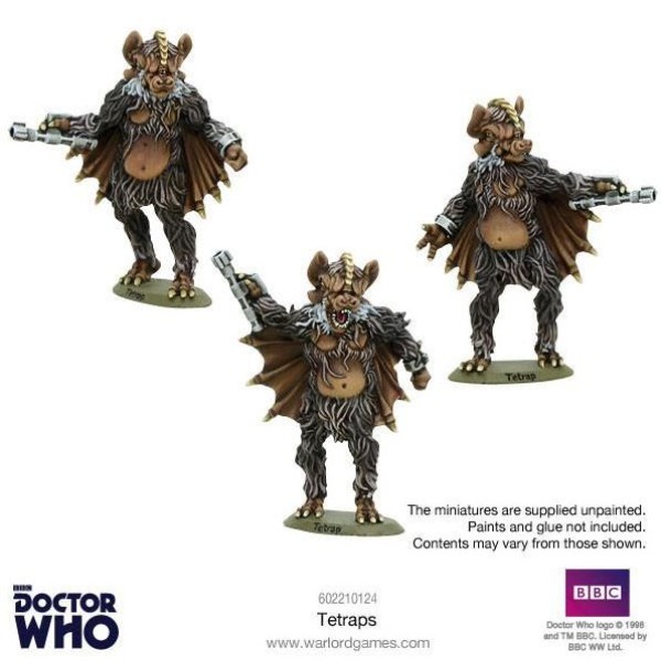 The Dr Who Miniatures Game - Tetraps