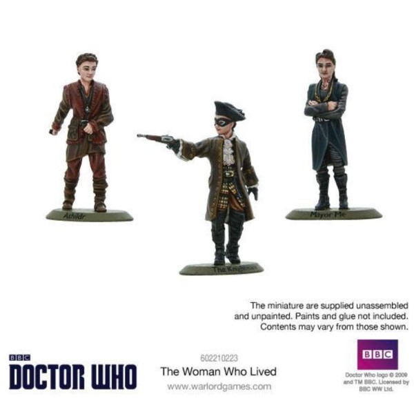 The Dr Who Miniatures Game - The Woman Who Lived