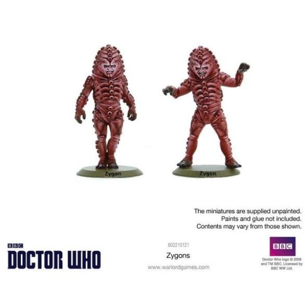 The Dr Who Miniatures Game - Zygons