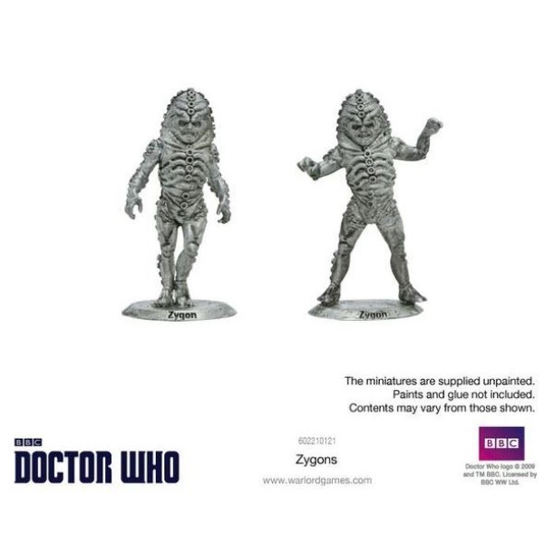 The Dr Who Miniatures Game - Zygons