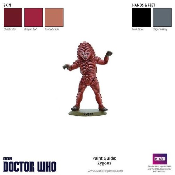 The Dr Who Miniatures Game - Zygons