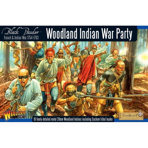 Warlord Games - French Indian War - Woodland Indian warparty