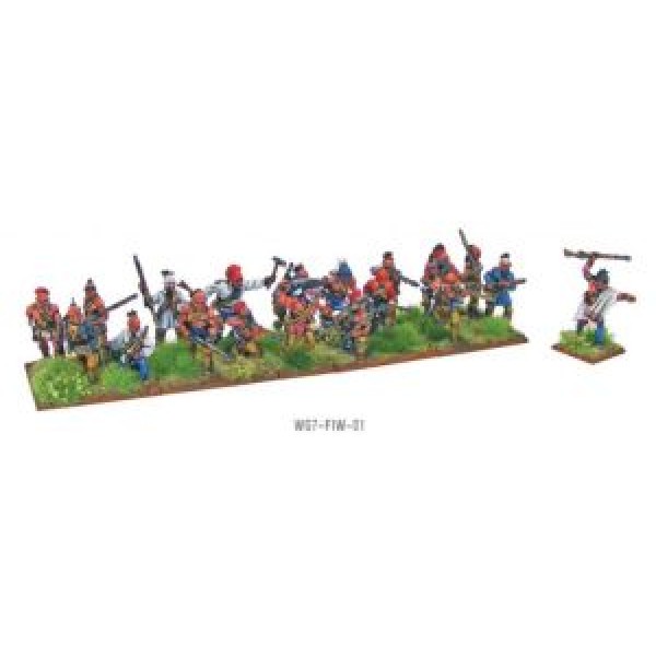Warlord Games - French Indian War - Woodland Indian warparty