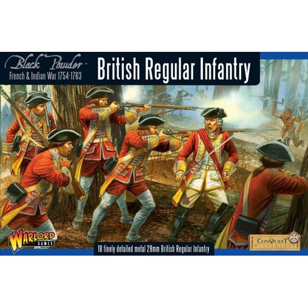 Warlord Games - French Indian War - British Regular Infantry