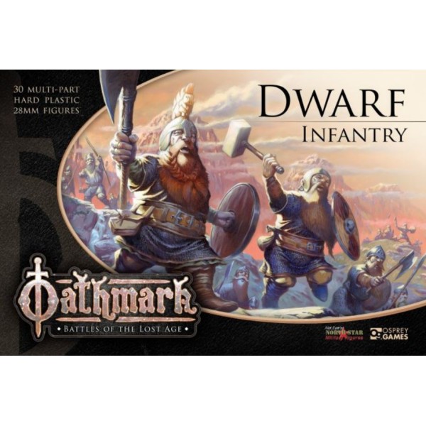 Oathmark - Dwarf Infantry - Plastic Boxed Set