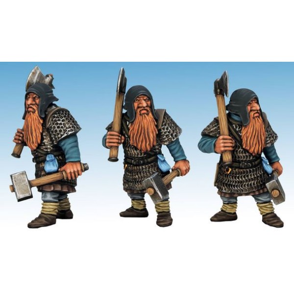 Oathmark - Dwarf Infantry - Plastic Boxed Set