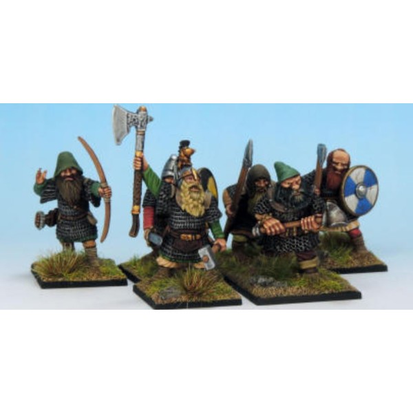 Oathmark - Dwarf Infantry - Plastic Boxed Set
