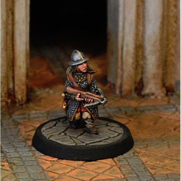 Clearance - Otherworld Miniatures - Female Gnome Fighter in Chainmail