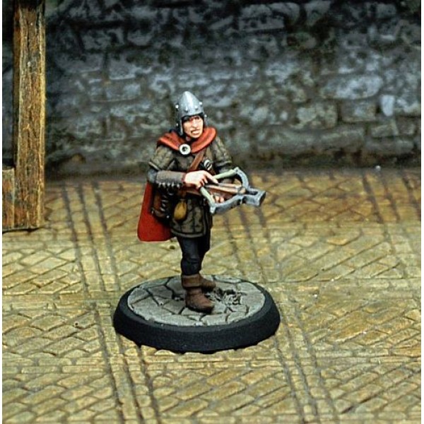 Clearance - Otherworld Miniatures - City Guardswoman with Crossbow