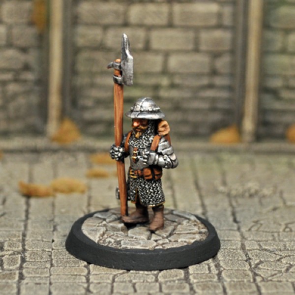 Clearance - Otherworld Miniatures - Gnome Fighter in Plate Mail