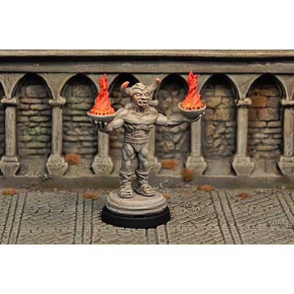 Clearance - Otherworld Miniatures - Demon Statue, inanimate v2