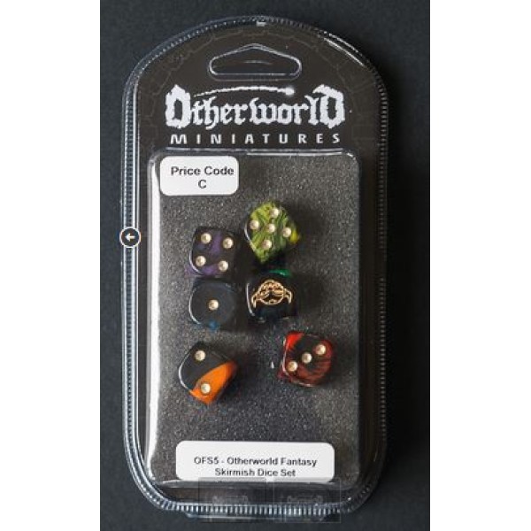 Clearance - Otherworld Miniatures - Fantasy Skirmish - Dice Set (6)