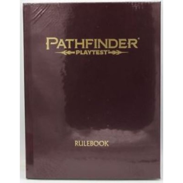 Clearance - Pathfinder RPG - 2nd Edition Playtest - Special Edition Rulebook