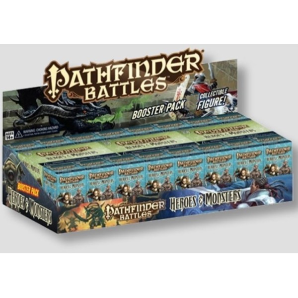 Pathfinder RPG - Pathfinder Battles - Heroes & Monsters Booster BRICK