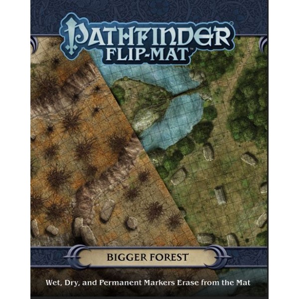 Pathfinder RPG - Flip Mat - Bigger Forest