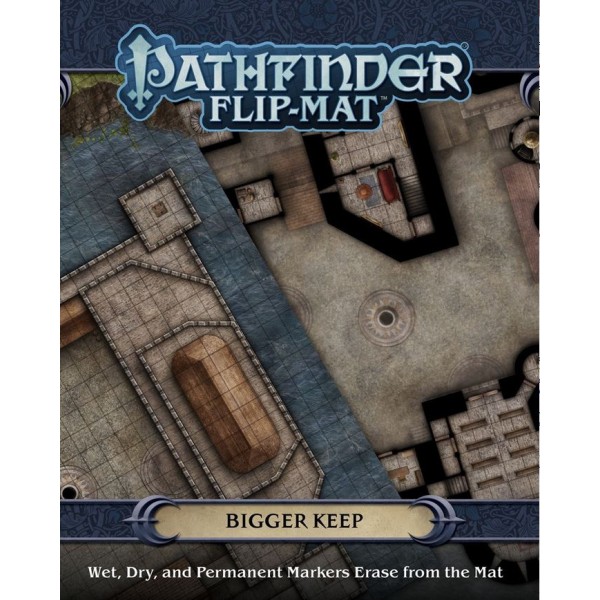 Clearance - Pathfinder RPG - Flip Mat - Bigger Keep