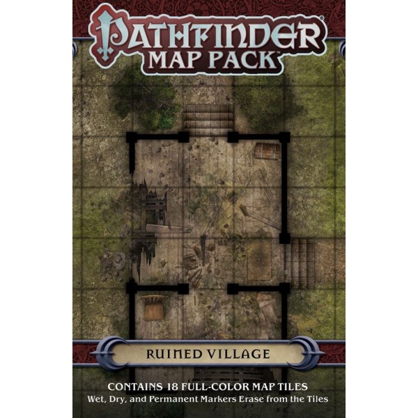 Pathfinder RPG - Map Pack - Ruined Village