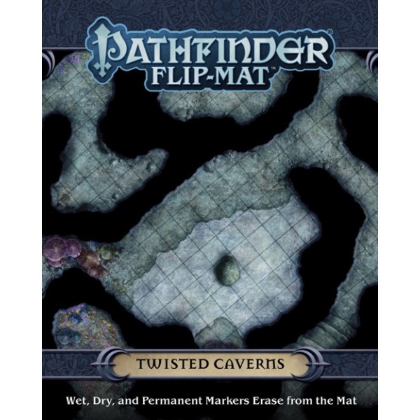 Pathfinder RPG - Flip Mat - Twisted Caverns