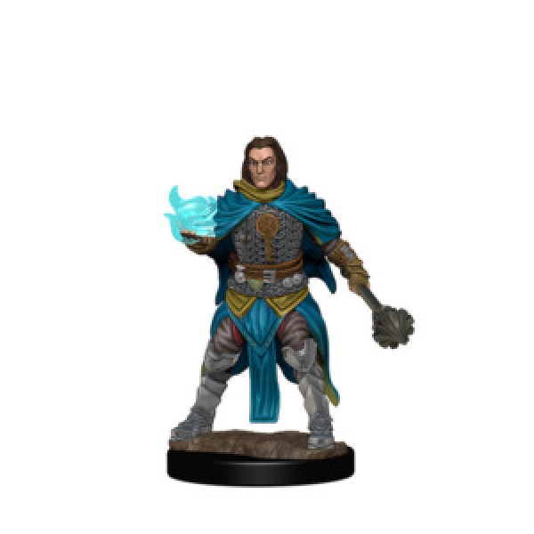 Clearance - Pathfinder - Deep Cuts Unpainted Miniatures: Human Male Cleric