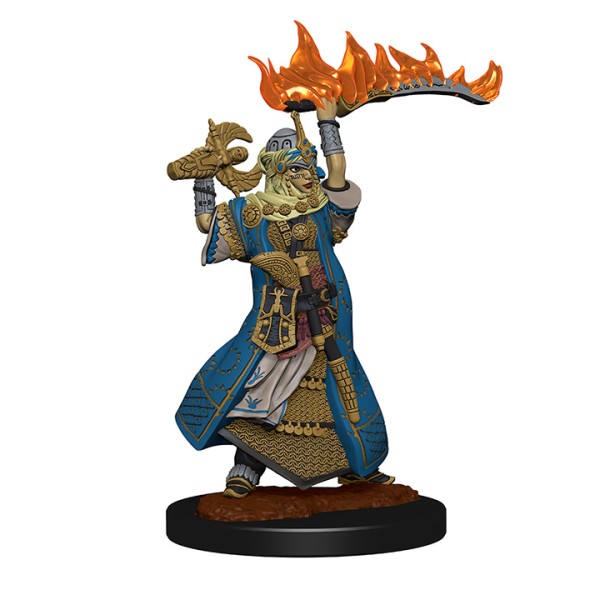 Clearance - Pathfinder - Deep Cuts Unpainted Miniatures: Human Female Cleric