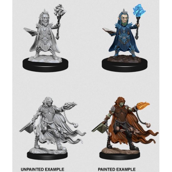 Clearance - Pathfinder - Deep Cuts Unpainted Miniatures: Evil Wizards