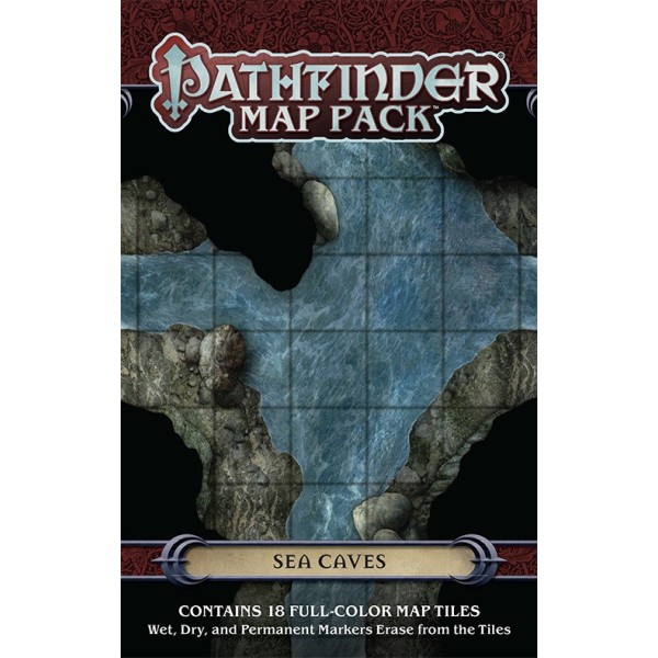 Pathfinder RPG - Map Pack - Sea Caves