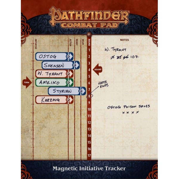 Pathfinder RPG - Combat Pad