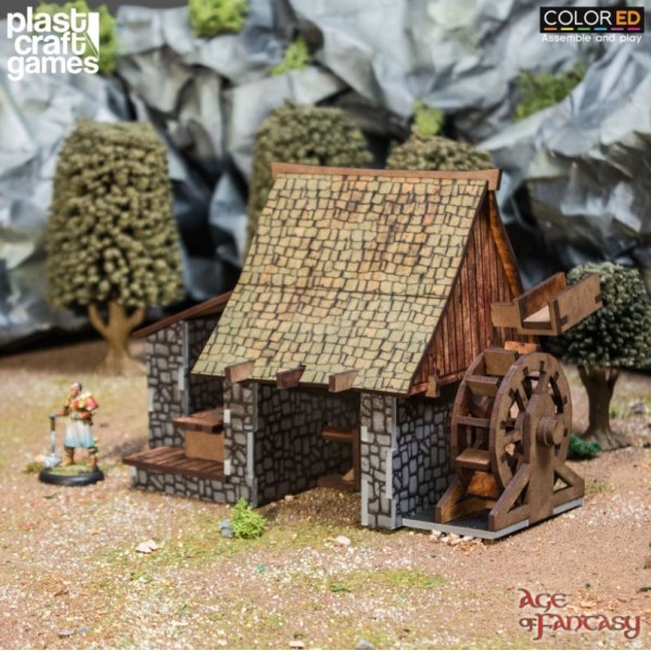Clearance - Plast Craft - Age Of Fantasy - Lumber Mill