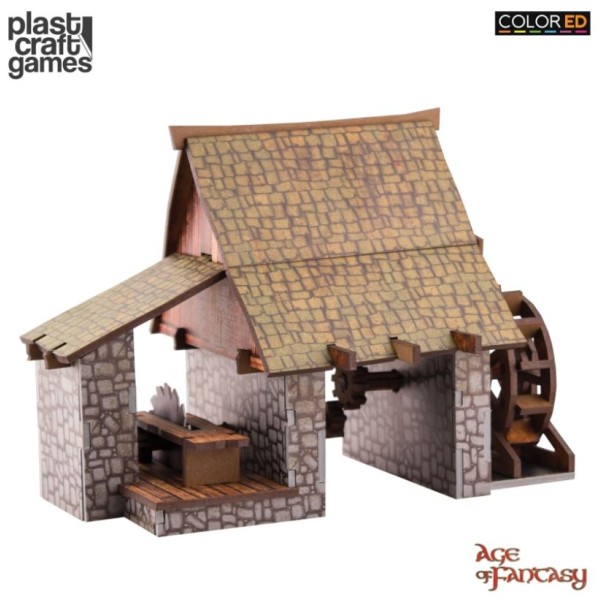 Clearance - Plast Craft - Age Of Fantasy - Lumber Mill