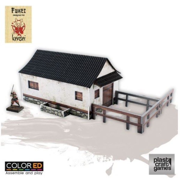 Plast Craft Games - Fukei - Horse Stable (Color ED)